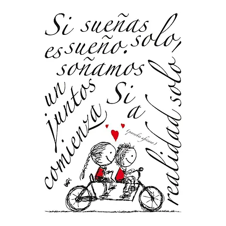 Adhesivos decorativos textos: Sueños