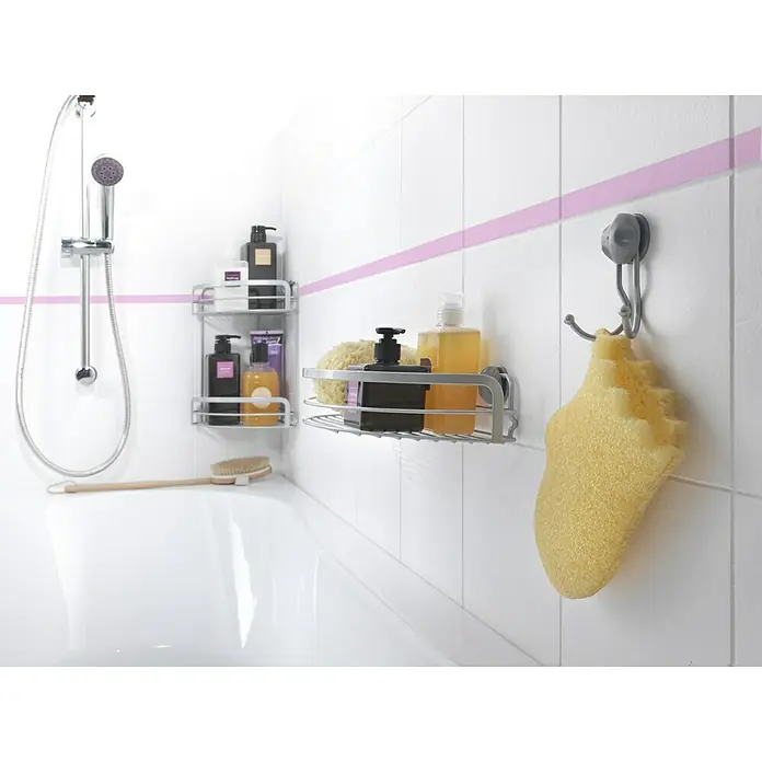 Metaltex Haken Safe Fix Viva - Kunststoff, Inhalt: 1 Paar - Anwendungsbeispiel