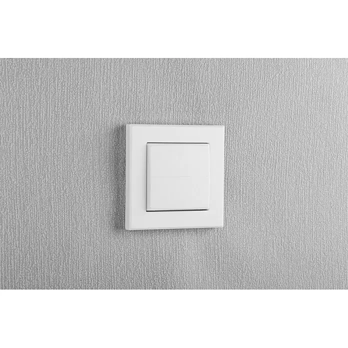 Homematic IP Taster Wippe - Ohne Pfeile, Weiß, 16 x 86 x 86 mm - Anwendungsbeispiel