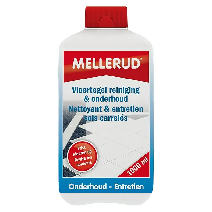 Mellerud Reinigings- en onderhoudsmiddel Vloertegels - 1 l, Fles met kindveilige sluiting