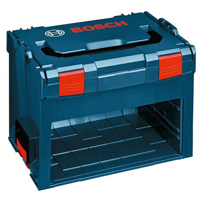 Bosch Professional Werkzeugkoffer LS-Boxx 306 - L x B x H: 357 x 442 x 273 mm, ABS - Linke Seitenansicht