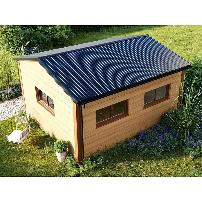 Dachblech Schwallblech MetDach - 120 cm x 90,5 cm x 0,4 mm, Grau - Stimmungsaufnahme