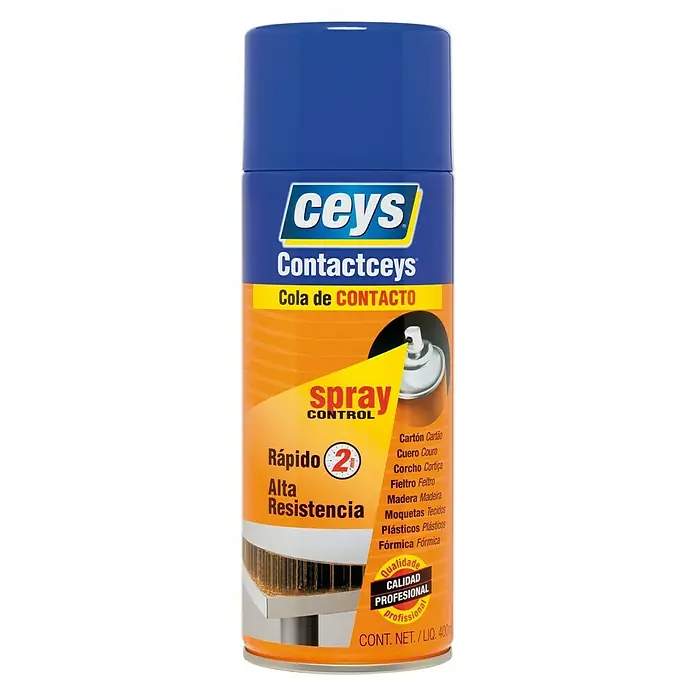 Ceys Adhesivo en spray Contactceys - Amarillo