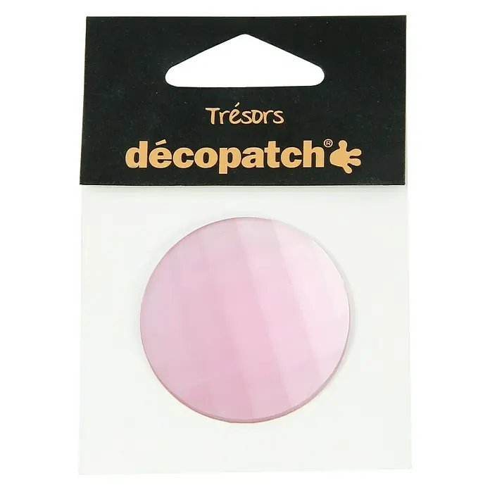 Décopatch Pieza decorativa Trésors Round - 4,5 x 2 cm