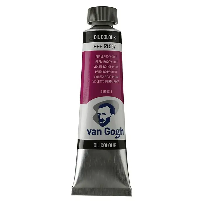 Talens Van Gogh Pintura al óleo - Violeta rojo permanente, 40 ml, Tubo