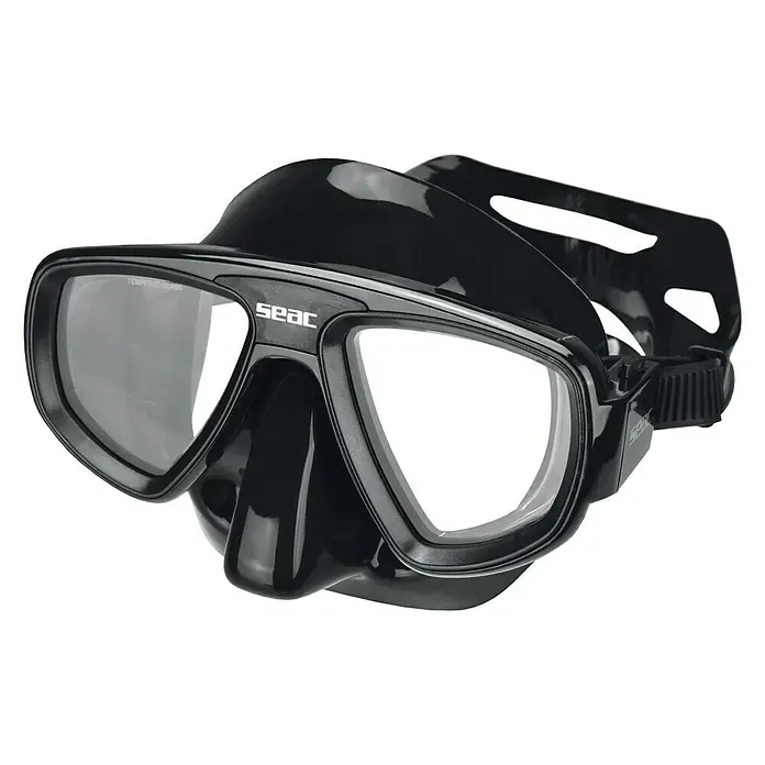 Seac Sub Set de buceo Extreme - Silicona, Negro