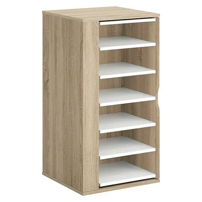 Muebles Pitarch Zapatero Naia - L x An x Al: 47 x 47 x 90 cm, Marrón