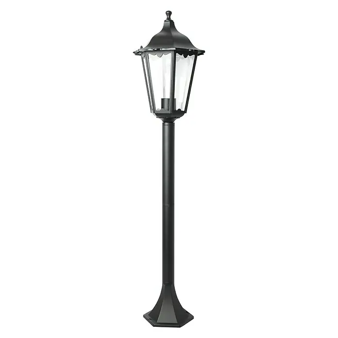 Luceco Praga Baliza exterior - 100 W, L x An x Al: 15 x 15 x 100 cm, Negro, IP44