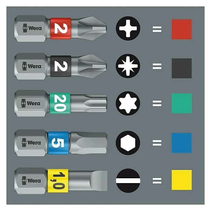 Wera Premium Plus Bit 851/4 Impaktor - PH3, 50 mm - Közeli felvétel