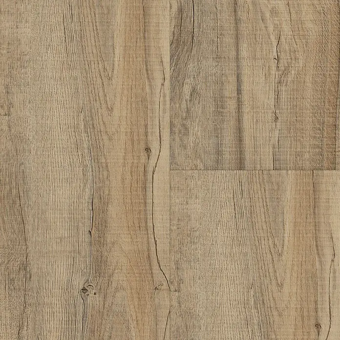 Vinylvloer HDF Strong eiken ruw gezaagd - 1.210 x 179 x 8,1 mm, Planken - Vooraanzicht