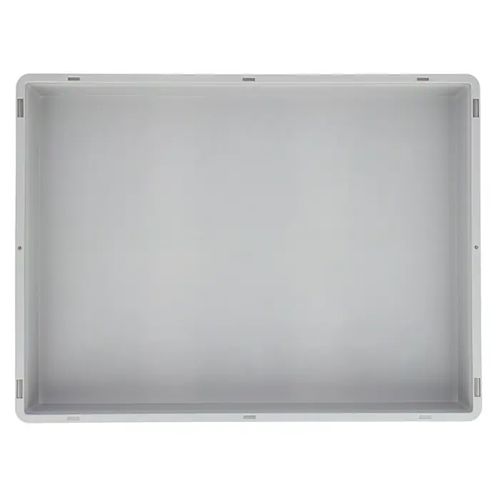 Surplus Systems Eurobox - L x B x H: 80 x 60 x 12 cm, Kunststoff, Grau