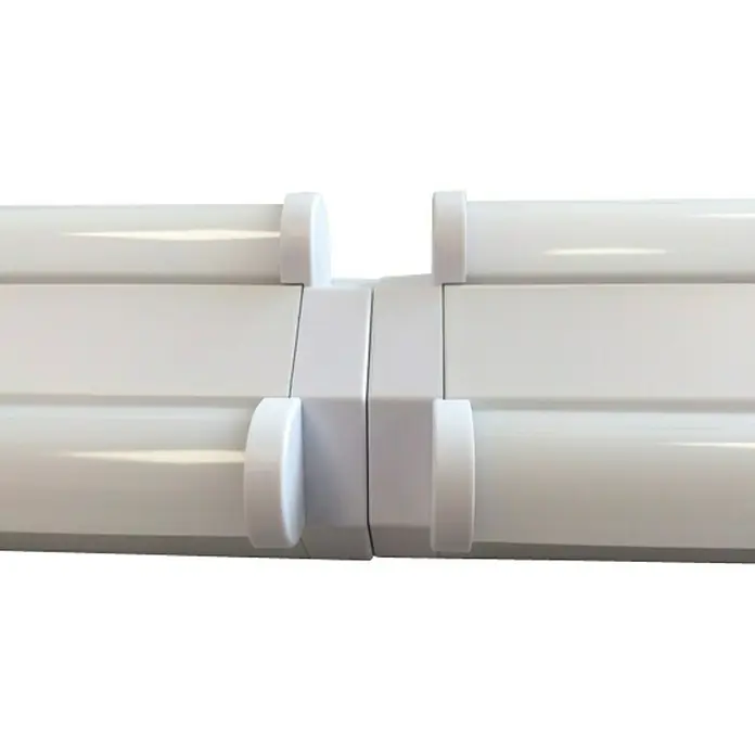 Müller-Licht LED-Wand- & Deckenleuchte Basic 2 - 60 W, Weiß, L x B x H: 120 x 7,5 x 5 cm