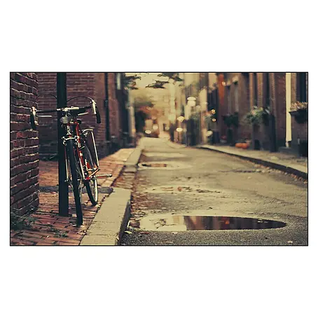 Cuadro Bike and city