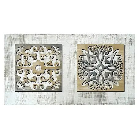 Cuadro Láser Dos mosaicos 2