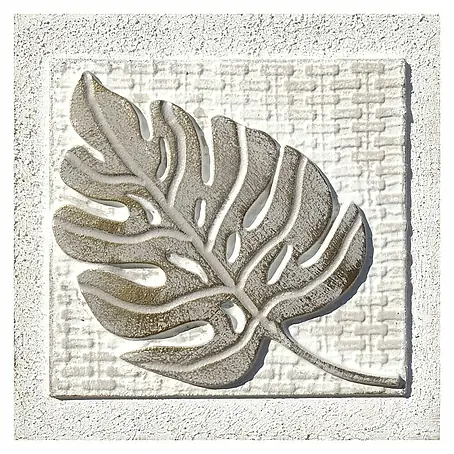 Cuadro con relieve Hoja