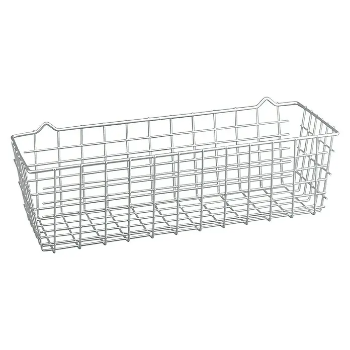 Metaltex Allzweck-Korb Koala - L x B x H: 33 x 12 x 10 cm, Metall, Silber - Detailaufnahme