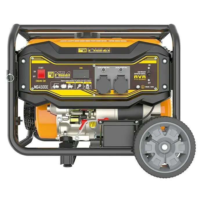 MGA Generador MG4500 E-Start - 4.000 W, Volumen del depósito: 13 l