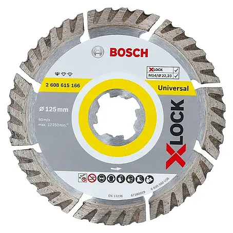 Bosch Professional X-Lock Diamant-Trennscheibe X-Lock Standard for Universal