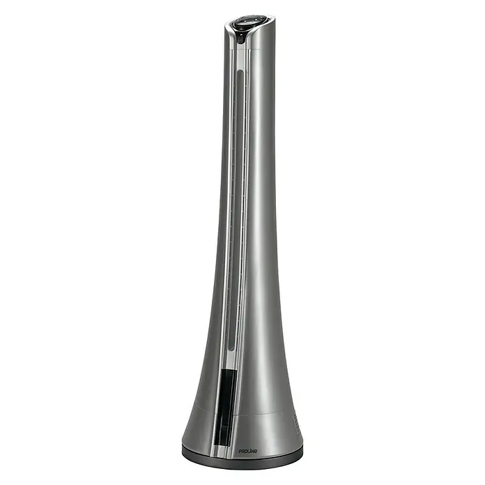 Proklima Toranj-ventilator - 26 W, Antracit, Ø x V: 24,5 x 87,5 cm - Pogled sprijeda