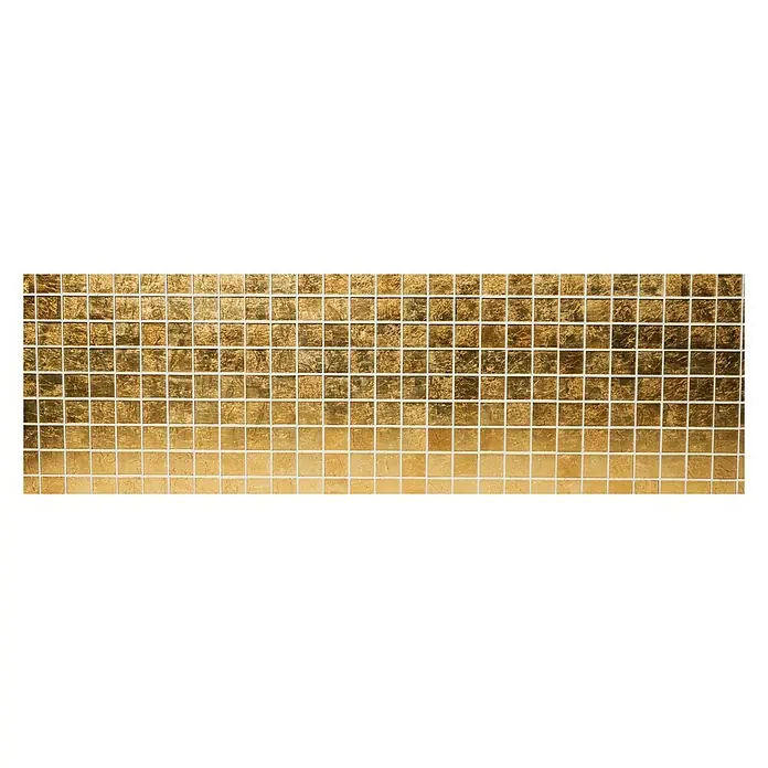 Mozaïektegel Vierkant Crystal Uni CM 4GO20 - 30 x 30 cm, Goud, Glanzend - Vooraanzicht