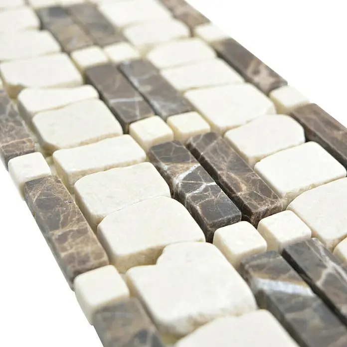 Listello Ladder BO LA DEC11 - 30 x 5 cm, Beige/Bruin, Mat - Close-up