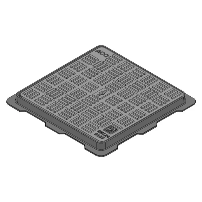ACO Tapa de registro Guss Basic B125 - 500 x 500 mm