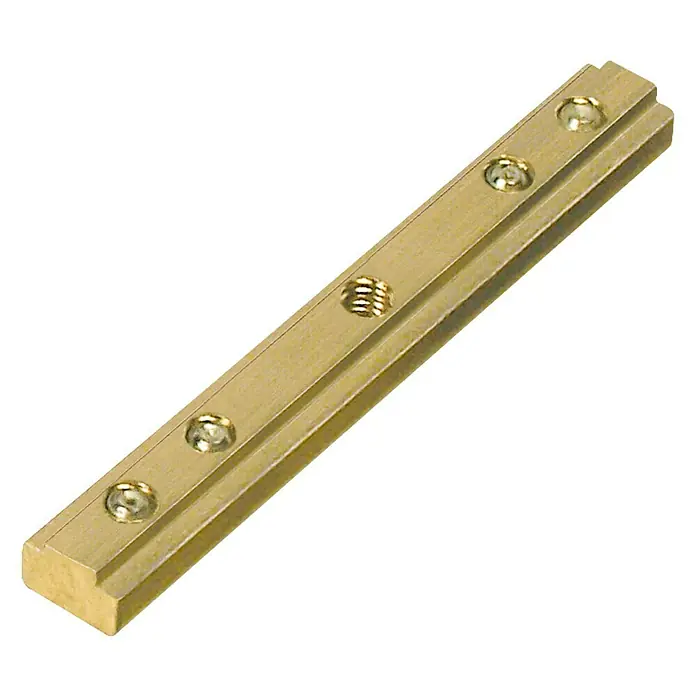 Expo Ambiente Profilverbinder - Geeignet für: 32 x 11 mm Profil, Gold - Vorderansicht