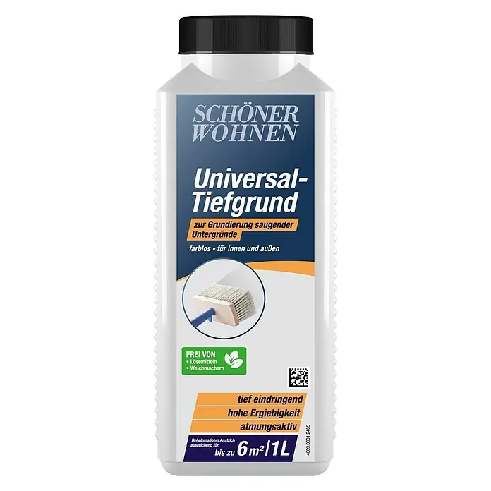 SCHÖNER WOHNEN-Farbe Universal-Tiefgrund - 1 l, Lösemittelfrei - Vorderansicht