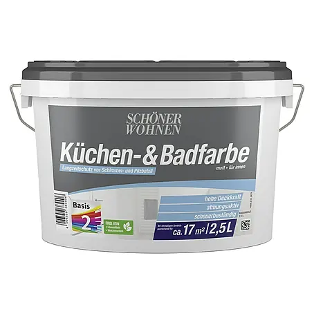 SCHÖNER WOHNEN-Farbe  Bad- & Küchenfarbe