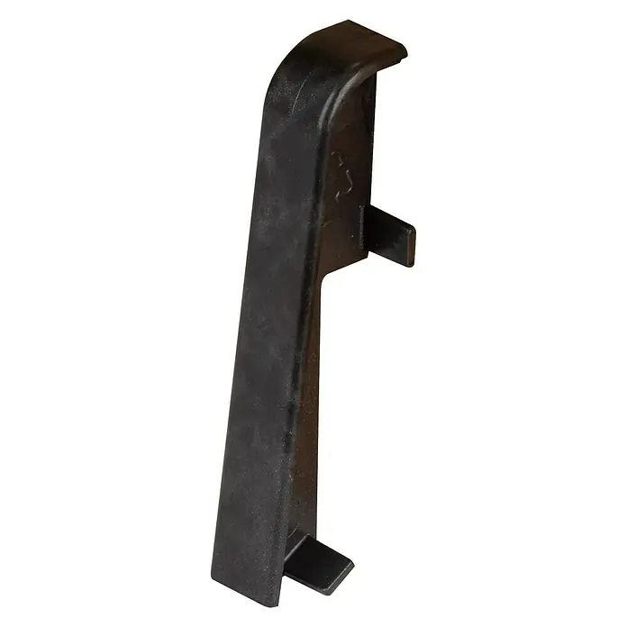 Egger Übergangskappe - Stein Schwarz, 2 Stk., Passend für: Egger Sockelleisten 17 x 60 mm