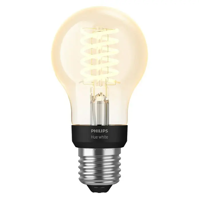 Philips Hue LED žarulja White filament - E27, 7 W, Topla bijela, A60, Može se prigušiti