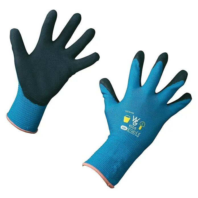 Freund Victoria Kinder-Gartenhandschuhe - Blau, Alter 8 - 11 Jahre