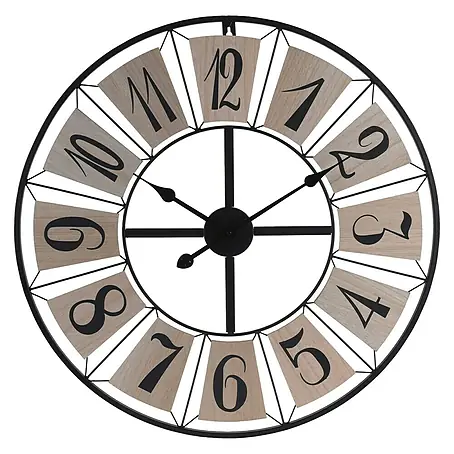 Reloj de pared redondo Brown