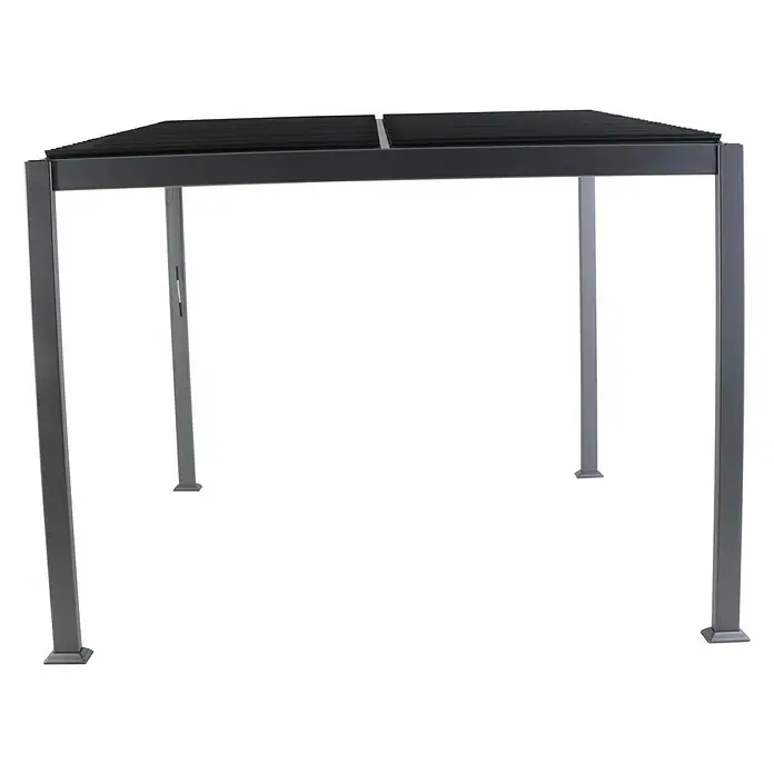Sunfun Anstellpavillon Palma XXL - L x B x H: 300 x 600 x 255 cm, Anthrazit