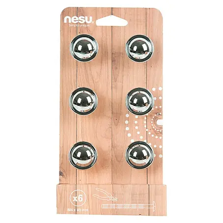 Nesu  Set de pomos para muebles 13301 6 uds.