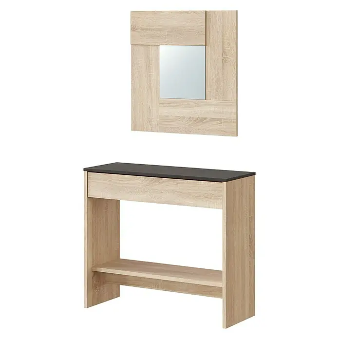 Mueble para recibidor Oxys - L x An x Al: 107 x 37,3 x 16,2 cm, Tablero de aglomerado