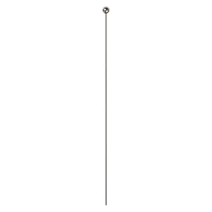 Windhager Pflanzstab - Länge: 120 cm, Silber, Gerade