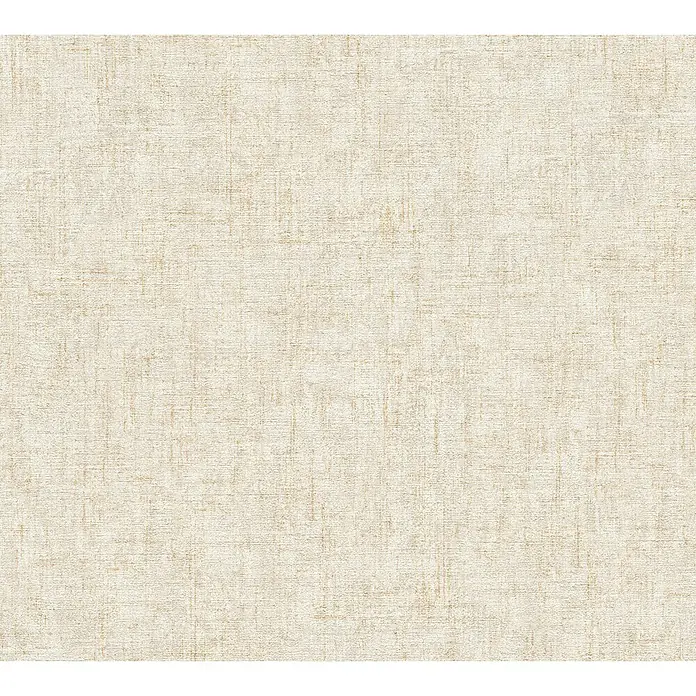 AS Creation Greenery Vliestapete Borneo - Beige/Creme, Uni, 10,05 x 0,53 m - Detailaufnahme