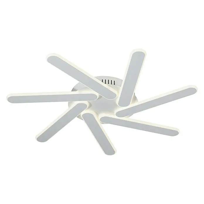 Plafón LED Raven - 60 W, L x An x Al: 50 x 55 x 5,5 cm, Blanco, Blanco neutro