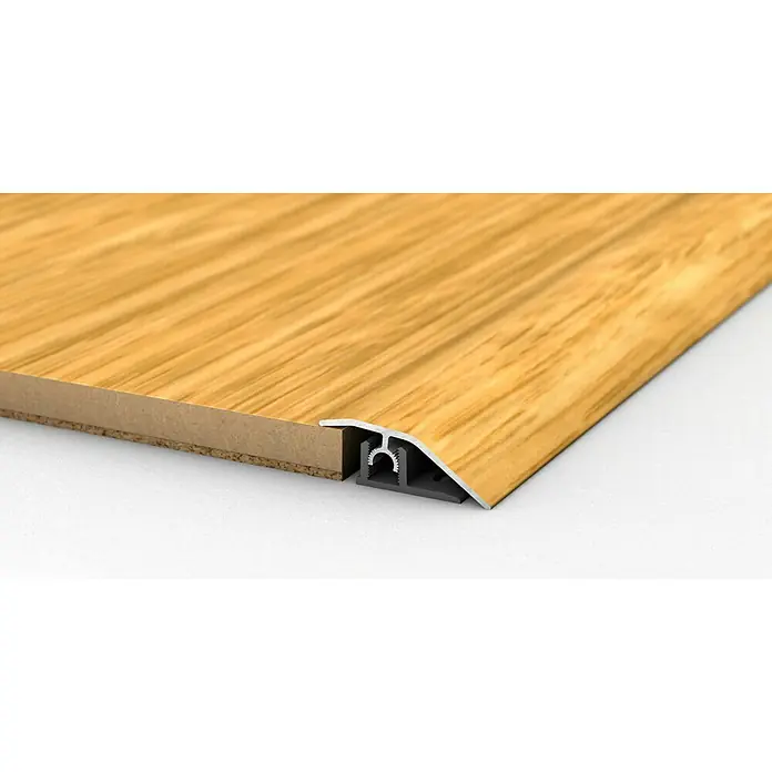 LOGOCLIC Anpassprofil 307 - Eiche Hell, 0,9 m x 44 mm, Montageart: Stecken - Detailaufnahme