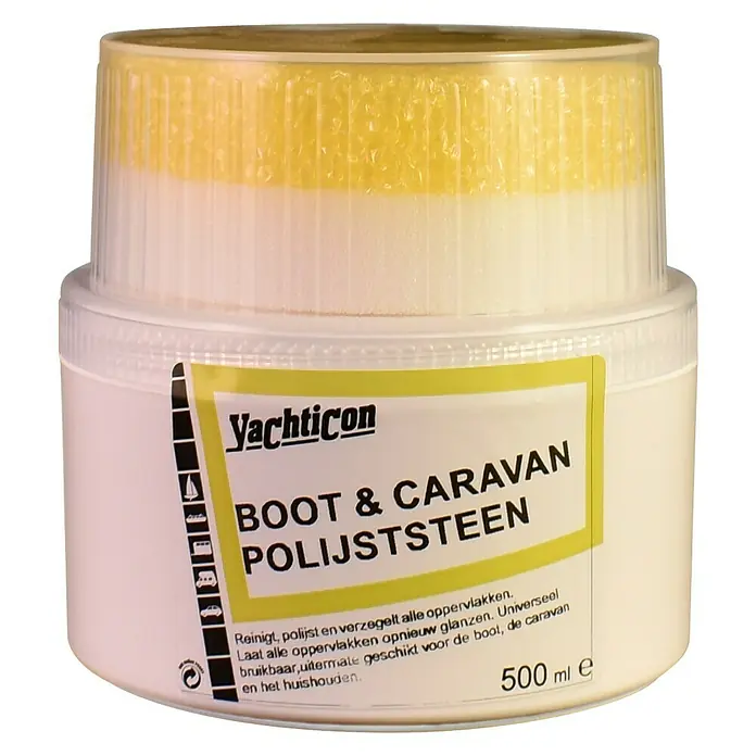 Yachticon Polijststeen voor boot en caravan - 500 g