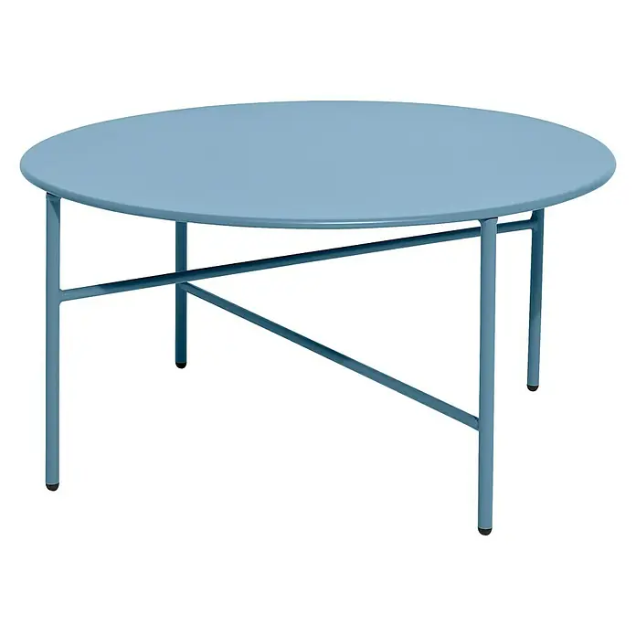 Envy Gartentisch rund Pesetos - Ø x H: 70 x 35 cm, Ombre Blue