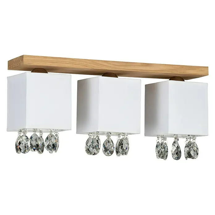 Spotlight Deckenleuchte Inger - 60 W, L x B x H: 55 x 13,5 x 23,5 cm, E27, 3 Stk. - Vorderansicht