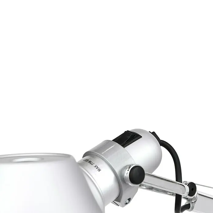 Artemide Tischleuchte Tolomeo - 77 W, Silber, Silber, E27 - Vorderansicht
