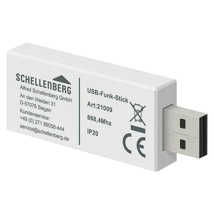Schellenberg Smart Home Funksender Funk-Stick - Weiß, Reichweite ca.: 20 m (Gebäude)