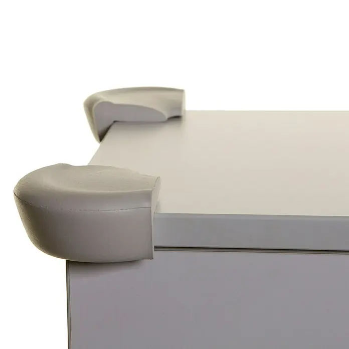Dreambaby Eckenschutz Bump Guard - Grau, L x B: 97 x 72 mm, 4 Stk.
