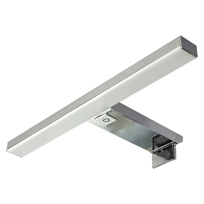 Aplique LED para espejo Leo 30 cm - 8 W, Cromo, L x An x Al: 13 x 30 x 4,2 cm