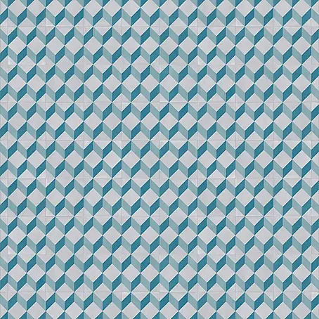 Tarkett  Suelo vinílico a metros Exclusive cube tile blue