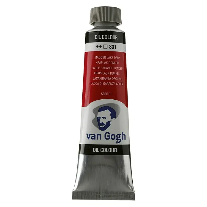 Talens Van Gogh Pintura al óleo - Laca granza oscura, 40 ml, Tubo