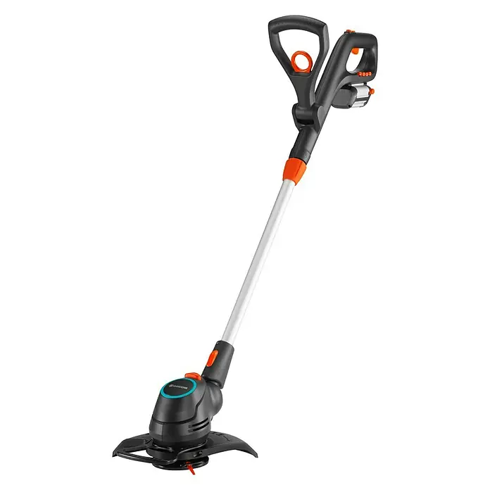 Gardena Akumulatorski trimer ComfortCut Li-18/23 - 18 V, Litij-ionska, 1 baterija, Širina reza: 23 cm - Pogled sprijeda